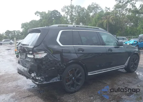 2025 BMW X7 xDrive40I from USA, damaged, VIN 5UX23EM06S9Z24060